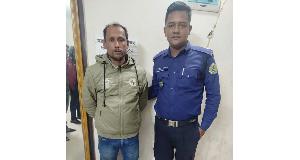 বাউফলে হত্যা মামলার আসামি উজ্জ্বল গ্রেফতার