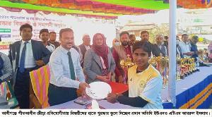কালীগঞ্জে শীতকালীন জাতীয় ক্রীড়া প্রতিযোগিতা অনুষ্ঠিত