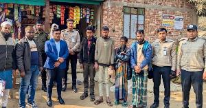 ঝিনাইগাতীতে মাদক সেবনের অভিযোগে চার যুবকের কারাদণ্ড