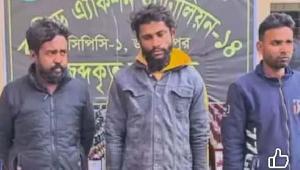 শেরপুরে র‍্যাবের হাতে ধরা পড়ল ৭০ লাখ টাকার মদ: গ্রেফতার-৩