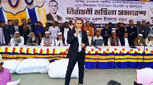 একটি দলের নারী কর্মীরা তালিমের নামে আমাদের মা বোনদেরকে শপথ করিয়ে নিজেদের দলে ভোট নিতে চায়: নূরুল ইসলাম নয়ন