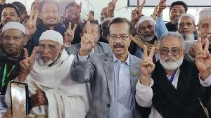 গাজীপুর-৫ আসনে শান্তিপূর্ণ ভোটগ্রহণ, বিপুল ভোটে মিলনের বিজয়