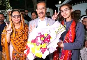 গাজীপুর-৫ আসনে বিপুল ভোটে বিজয়ী বিএনপি প্রার্থী একেএম ফজলুল হক মিলন
