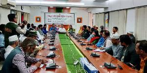 উপজেলা আইনশৃঙ্খলা কমিটির মাসিক সভা অনুষ্ঠিত