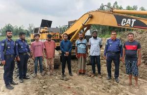 কালিয়াকৈরে কৃষি জমির মাটি কাটার অপরাধে জরিমানা- কারাদন্ড 