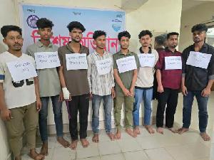 লক্ষ্মীপুরে গোলাগুলির ঘটনায় ৮ জন গ্রেপ্তার