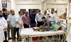 জুলাই যোদ্ধা শাহিনের চিকিৎসার খোজ-খবর নিলেন প্রধানমন্ত্রী জনাব তারেক রহমান