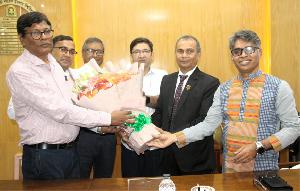 কবি নজরুল ইসলাম বিশ্ববিদ্যালয়ের উপাচার্য পদে প্রফেসর ড. মোহাম্মদ মোশারফ হোসেনের যোগদান 