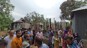 ভালুকায় অগ্নিকাণ্ডে প্রায় ২০ লাখ টাকার ক্ষতি
