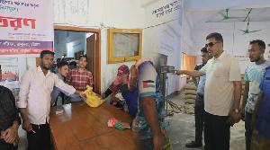 রাঙ্গুনিয়ায় ঈদুল আজহা উপলক্ষে ভিজিএফের চাল বিতরণ কার্যক্রম উদ্বোধন