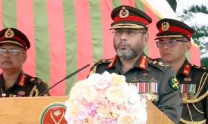 সেনাবাহিনী দেশের গণ্ডি পেরিয়ে বিশ্বপরিসরেও অবদান রাখছে : সেনাপ্রধান