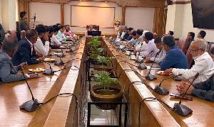 আবাসন খাতের সমস্যা সমাধানে রাজউক-রিহ্যাব উচ্চ পর্যায়ের বৈঠক অনুষ্ঠিত