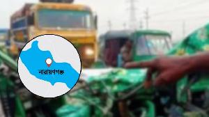 সোনারগাঁয়ে ট্রাক-অটোরিকশা সংঘর্ষে নিহত ১, আহত ৪