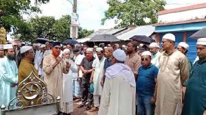 শেষ বিদায়ে অশ্রুসিক্ত মোরেলগঞ্জ প্রেসক্লাব