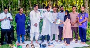 শেরপুরের গারো পাহাড় বনে সাহিত্য পাঠ ও পাঠক সমাবেশ অনুষ্ঠিত