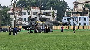 ঠাকুরগাঁওয়ে পৌঁছেছেন রাষ্ট্রপতি