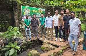 চন্দ্রঘোনা লিচুবাগানে বিডি ক্লিনের জায়গা পরিদর্শন
