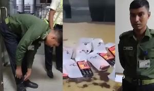 পোড়া কার্গো ভিলেজে মোবাইল চুরি, আনসার সদস্যকে স্থায়ী বরখাস্ত