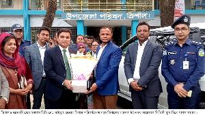 ত্রিশালে পরিদর্শনে নবাগত ডিসি মো. সাইফুর রহমান